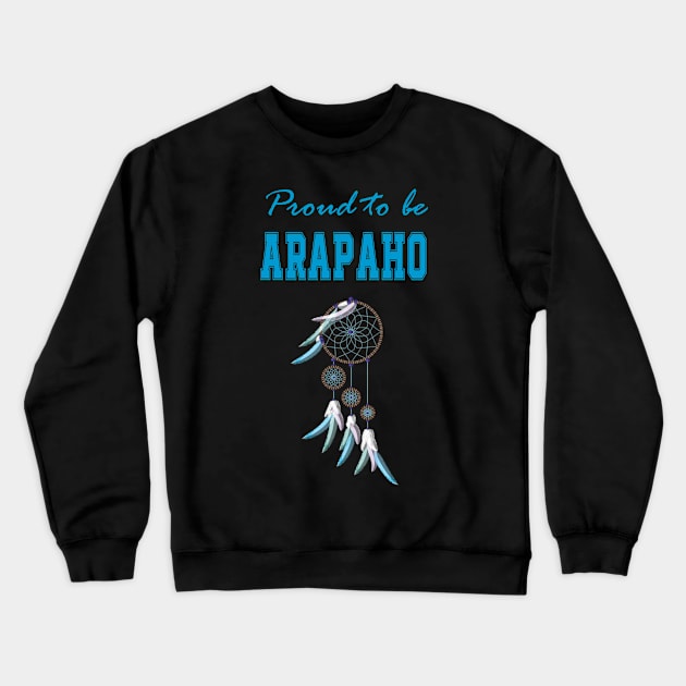 Native American Arapaho  Dreamcatcher 34 Crewneck Sweatshirt by Jaya Moore